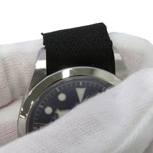 将图像加载到图库查看器中,TUDOR Heritage Black Bay W36mm Stainless Steel Nylon Blue Dial79500