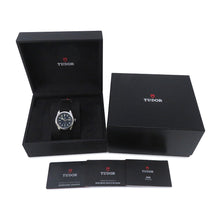 将图像加载到图库查看器中,TUDOR ★Heritage Black Bay W36mm Stainless Steel Nylon Blue Dial79500