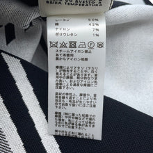 将图像加载到图库查看器中,HERMES Cross line sleeveless dress Size 34 Black/White Rayon50% Cotton42% Nylon7% Polyurethane1%