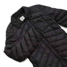Load image into Gallery viewer, HERMES Crude Cell Patch Quilted Down Jacket Size 38 Black Polyester100%