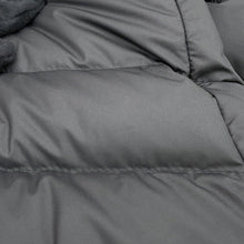 Load image into Gallery viewer, HERMES Crude Cell Patch Quilted Down Jacket Size 38 Black Polyester100%