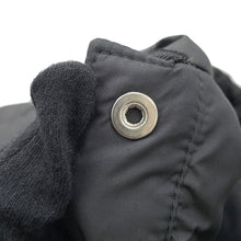 Load image into Gallery viewer, HERMES Crude Cell Patch Quilted Down Jacket Size 38 Black Polyester100%