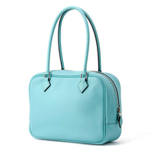 将图像加载到图库查看器中,HERMES ★Plume Blue Atoll Swift Leather Size Mini