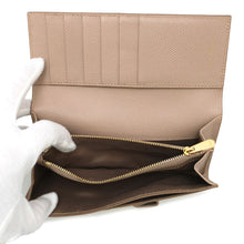 Load image into Gallery viewer, Ferragamo ★Vara Ribbon Bifold Wallet Long Wallet Pink Leather