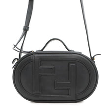 Load image into Gallery viewer, FENDI Orlock Camera Shoulder Bag Black8BS058 Leather Size Mini