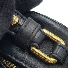 Load image into Gallery viewer, FENDI Orlock Camera Shoulder Bag Black8BS058 Leather Size Mini