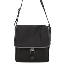 Load image into Gallery viewer, PRADA logo messenger bag Black2VD700 Nylon