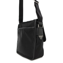 Load image into Gallery viewer, PRADA logo messenger bag Black2VD700 Nylon
