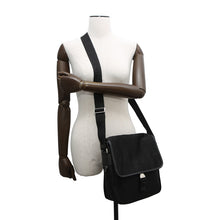 Load image into Gallery viewer, PRADA logo messenger bag Black2VD700 Nylon