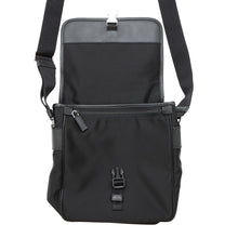 Load image into Gallery viewer, PRADA logo messenger bag Black2VD700 Nylon