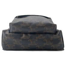 Load image into Gallery viewer, CELINE Triomphe Backpack Black/Brown188382 PVC Leather