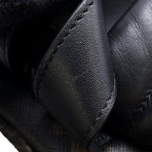 将图像加载到图库查看器中,CELINE Triomphe Backpack Black/Brown188382 PVC Leather