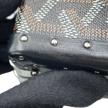 将图像加载到图库查看器中,GOYARD ★Minaudiere Trunk Shoulder Bag BlackMINA08PMLTY01CL01P PVC Leather