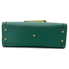 将图像加载到图库查看器中,GUCCI Diana 2WAY Handbag Green660195 Leather