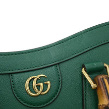 将图像加载到图库查看器中,GUCCI Diana 2WAY Handbag Green660195 Leather