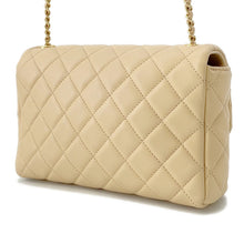 将图像加载到图库查看器中,CHANEL Matelasse ChainShoulder Bag Beige Lambskin