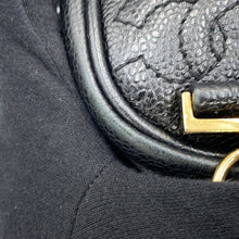 Load image into Gallery viewer, CHANEL Triple Coco Chain Backpack Black Caviar Leather