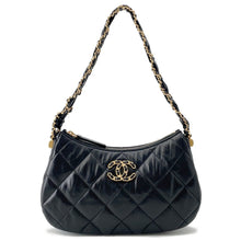 Load image into Gallery viewer, CHANEL CHANEL19 Chain Handbag BlackAP3647 Lambskin