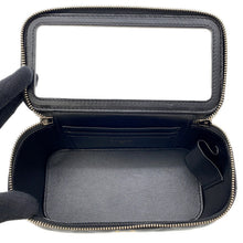 Load image into Gallery viewer, CHANEL Matelasse Top Handle Chain Vanity Bag BlackAP2199 Lambskin