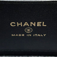 Load image into Gallery viewer, CHANEL Matelasse Top Handle Chain Vanity Bag BlackAP2199 Lambskin