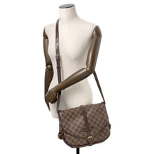 将图像加载到图库查看器中,LOUIS VUITTON Saumur SPO RedN48081 Damier Ebene Canvas Size 30