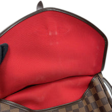 将图像加载到图库查看器中,LOUIS VUITTON Saumur SPO RedN48081 Damier Ebene Canvas Size 30