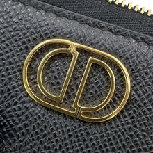将图像加载到图库查看器中,Dior ★Caro double pouch BlackS7431UBAE Leather