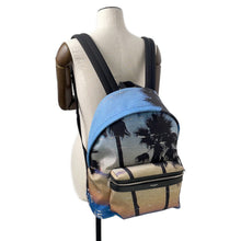 将图像加载到图库查看器中,SAINT LAURENT PARIS CITY Backpack Blue534967 Nylon Leather