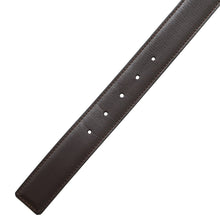 Load image into Gallery viewer, LOUIS VUITTON Utahline Exxon Belt Size 95 Brown Leather