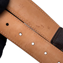 Load image into Gallery viewer, LOUIS VUITTON Utahline Exxon Belt Size 95 Brown Leather