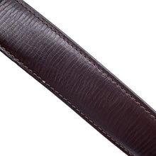 Load image into Gallery viewer, LOUIS VUITTON Utahline Exxon Belt Size 95 Brown Leather