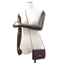 将图像加载到图库查看器中,CHANEL Matelasse Chain wallet PurpleA33814 Lambskin