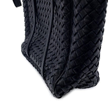 将图像加载到图库查看器中,Bottega Veneta Tote Black INTRECCIATOLeather