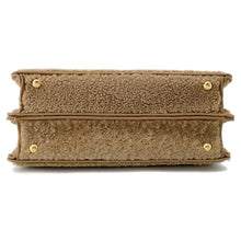 将图像加载到图库查看器中,FENDI Peekaboo Icy You Brown8BN327 Mouton Size Small