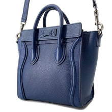 将图像加载到图库查看器中,CELINE Luggage shopper Blue189243 Leather Size Nano