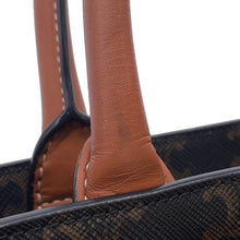 Load image into Gallery viewer, CELINE ★Vertical Cabas Tan191542 TriompheCanvas Leather Size Small