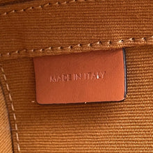 将图像加载到图库查看器中,CELINE Tambour Triomphe Shoulder Tan195192 TriompheCanvas Leather Size Medium