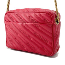 Load image into Gallery viewer, BALENCIAGA BBReporter ChainShoulder Red526678 Leather Size XS