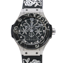将图像加载到图库查看器中,HUBLOT Big Bang Broadley Bischoff Limited to 200 pieces W41mm Stainless Steel Rubber Black Dial343.SX.6570.NR.0804