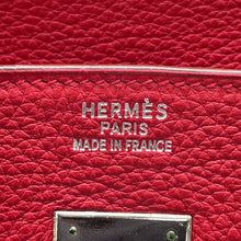 Load image into Gallery viewer, HERMES Birkin Rouge Casaque Taurillon Clemence Size 35