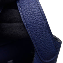 将图像加载到图库查看器中,HERMES Picotin Lock Blue Encre Taurillon Clemence Size PM
