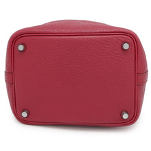 将图像加载到图库查看器中,HERMES Picotin Lock Ruby Taurillon Clemence Size PM
