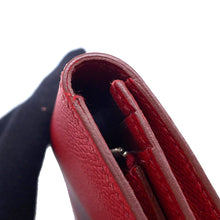 将图像加载到图库查看器中,HERMES ★ Bearn soufflé Rouge Casaque Epsom