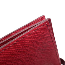 Load image into Gallery viewer, HERMES ★ Bearn soufflé Rouge Casaque Epsom