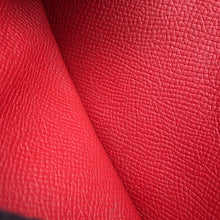 将图像加载到图库查看器中,HERMES ★ Bearn soufflé Rouge Casaque Epsom