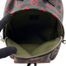 将图像加载到图库查看器中,LOUIS VUITTON ★Palm Springs Backpack Noir/Red/KhakiM41458 Monogram / Anfra Rouge Size PM
