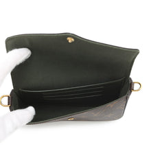 将图像加载到图库查看器中,LOUIS VUITTON Multiie Pochette GreenM80091 Monogram