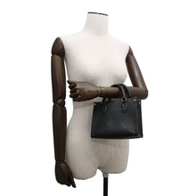 将图像加载到图库查看器中,LOUIS VUITTON Onthego NoirM46993 Monogram Empreinte Leather Size BB