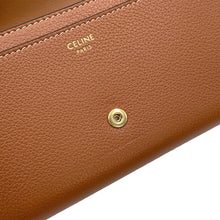 Load image into Gallery viewer, CELINE Large wallet Brown10M053GHH.04LU Sapuru Calf Leather