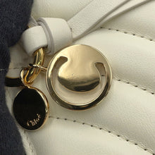 将图像加载到图库查看器中,Chloe ★Alphabet Tri-fold Wallet Natural WhiteCHC18AP943A04119 Leather